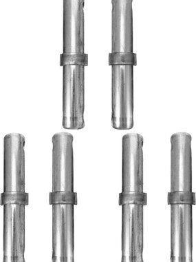 Heavy Duty Scaffolding Pins - 6 Pcs Spring Locking Coupling Retainers, 1.38